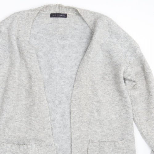 M&S Womens Grey   Wrap Jumper Size S