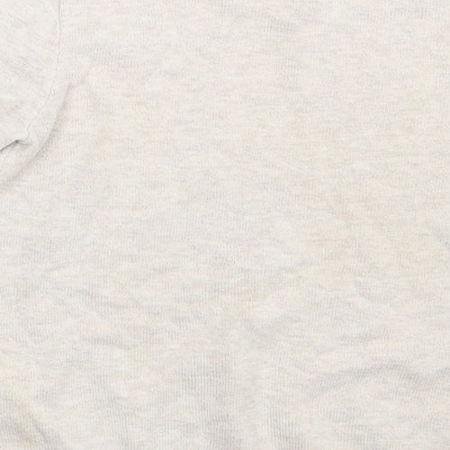 H&M Girls Beige   Pullover Sweatshirt Size 6-7 Years