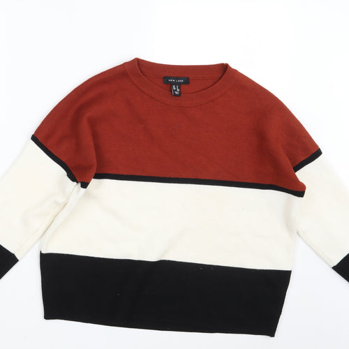 New loo Womens Multicoloured   Pullover Jumper Size M
