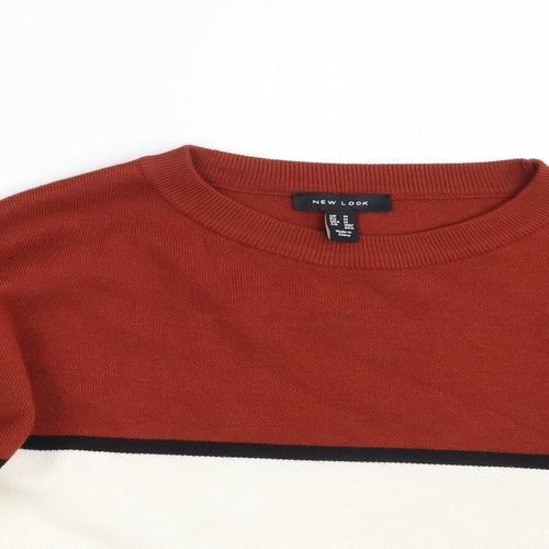 New loo Womens Multicoloured   Pullover Jumper Size M