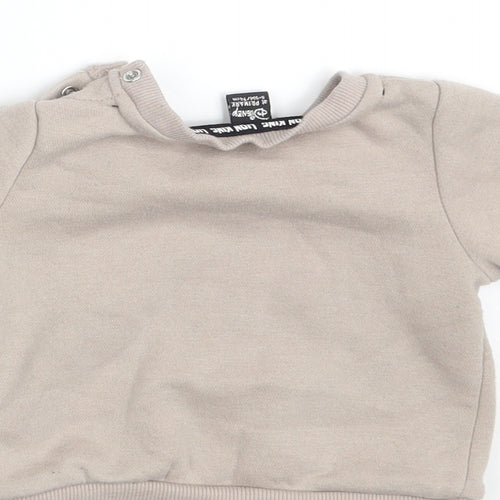 Primark Boys Beige   Pullover Jumper Size 6-9 Months  - The Lion King
