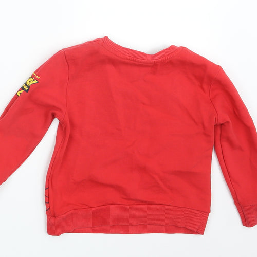 Toy Story Boys Red   Pullover Sweatshirt Size 2-3 Years  - Toy Story