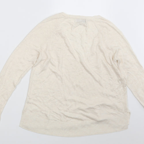 Stradivarius  Womens Beige   Pullover Sweatshirt Size S