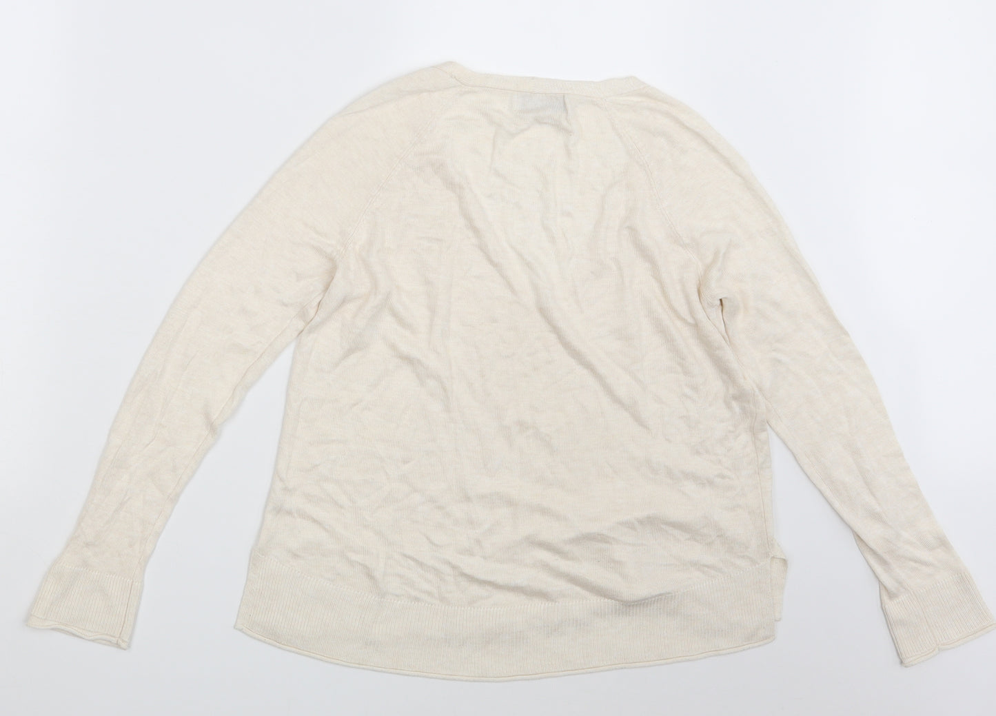 Stradivarius  Womens Beige   Pullover Sweatshirt Size S