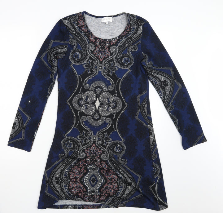 Apricot Womens Multicoloured Paisley  T-Shirt Dress  Size 10