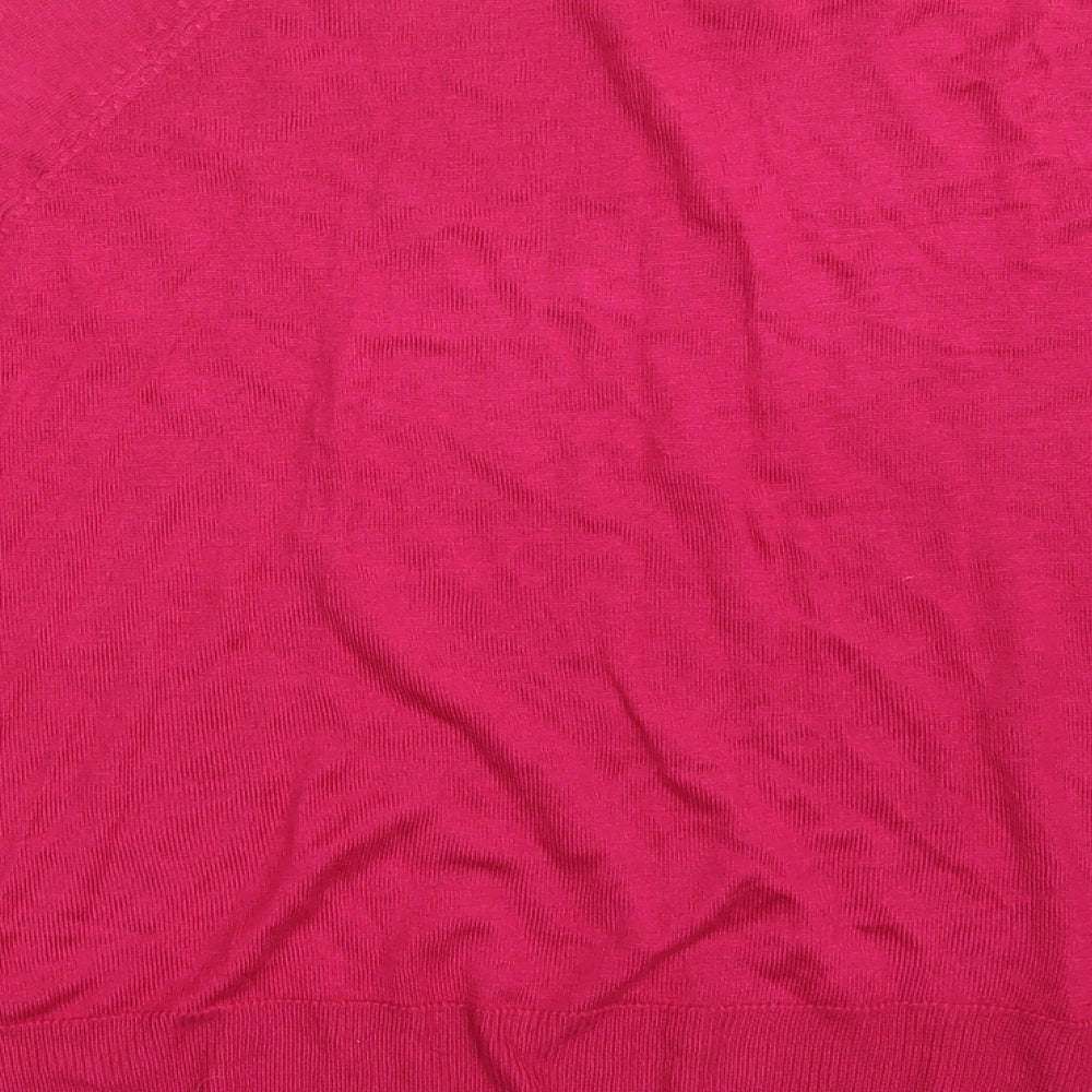 MNG Womens Pink   Pullover Sweatshirt Size S