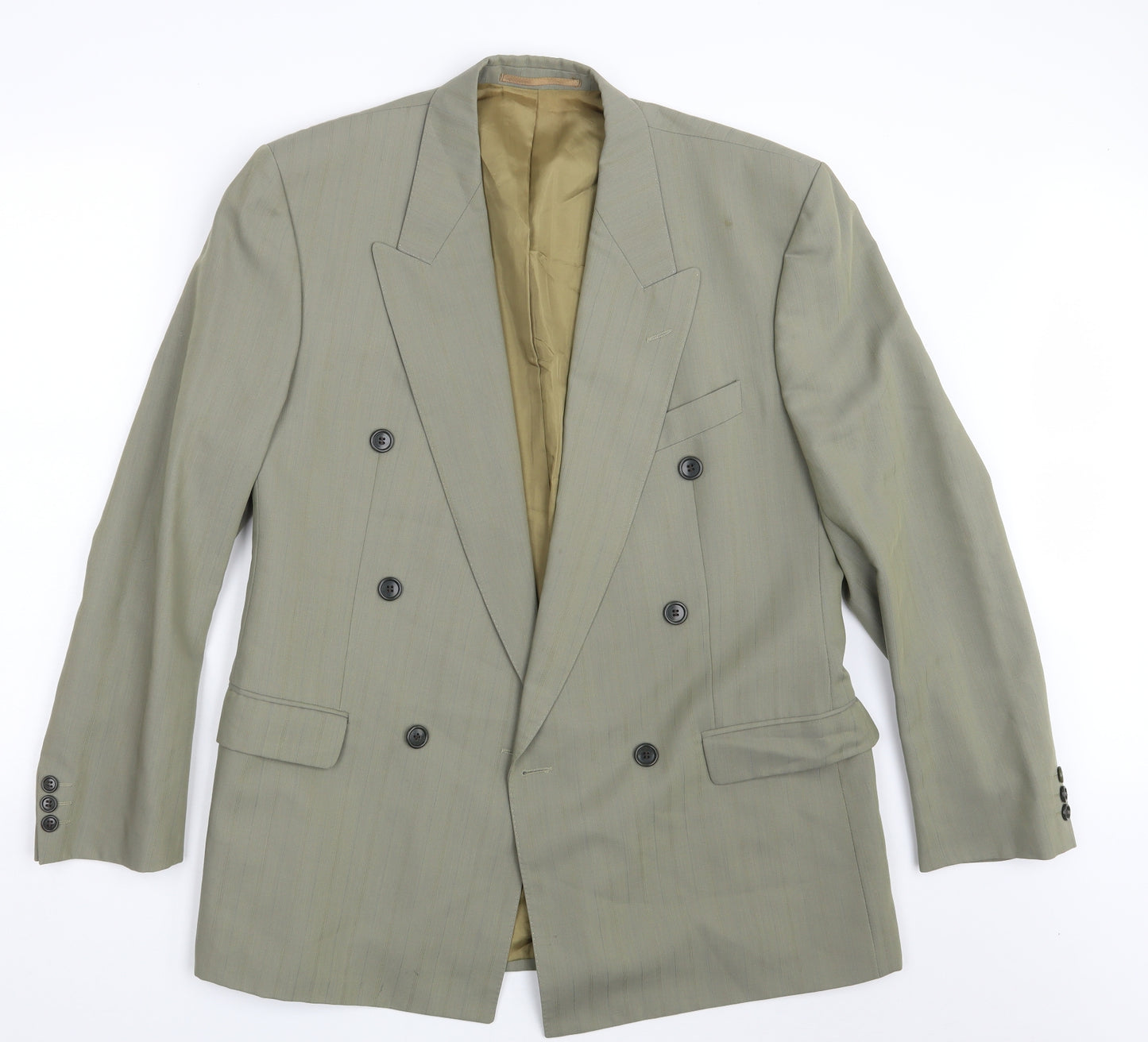 Baumler Mens Green  Rayon Jacket Blazer Size 42