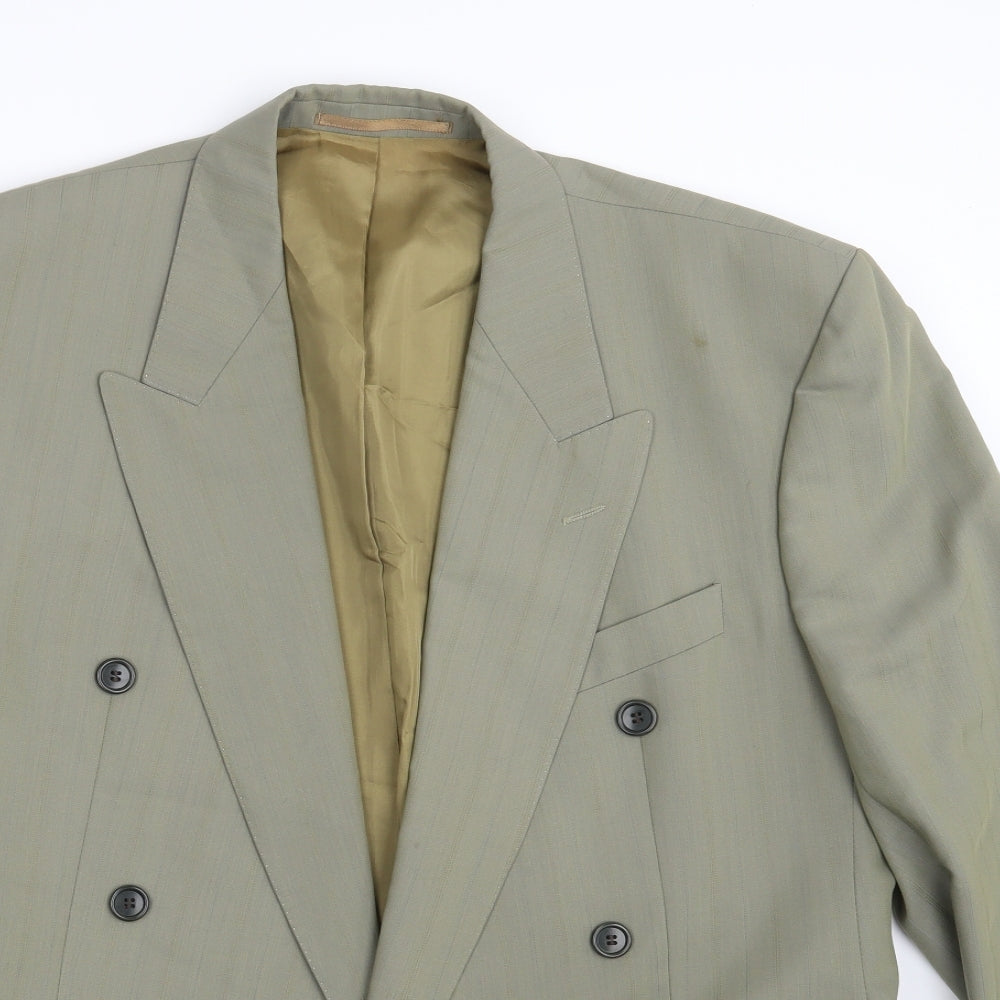 Baumler Mens Green  Rayon Jacket Blazer Size 42
