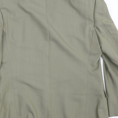 Baumler Mens Green  Rayon Jacket Blazer Size 42