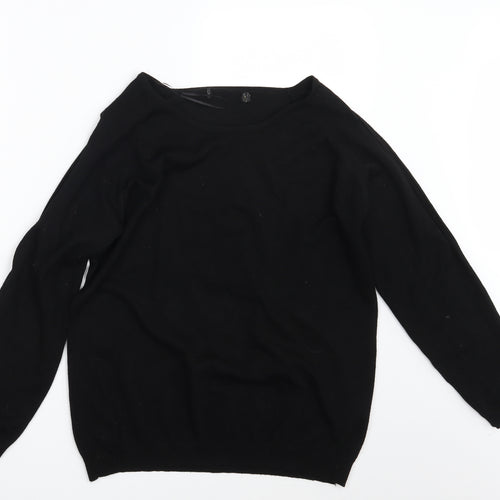 Preworn Womens Black   Pullover Sweatshirt Size XL