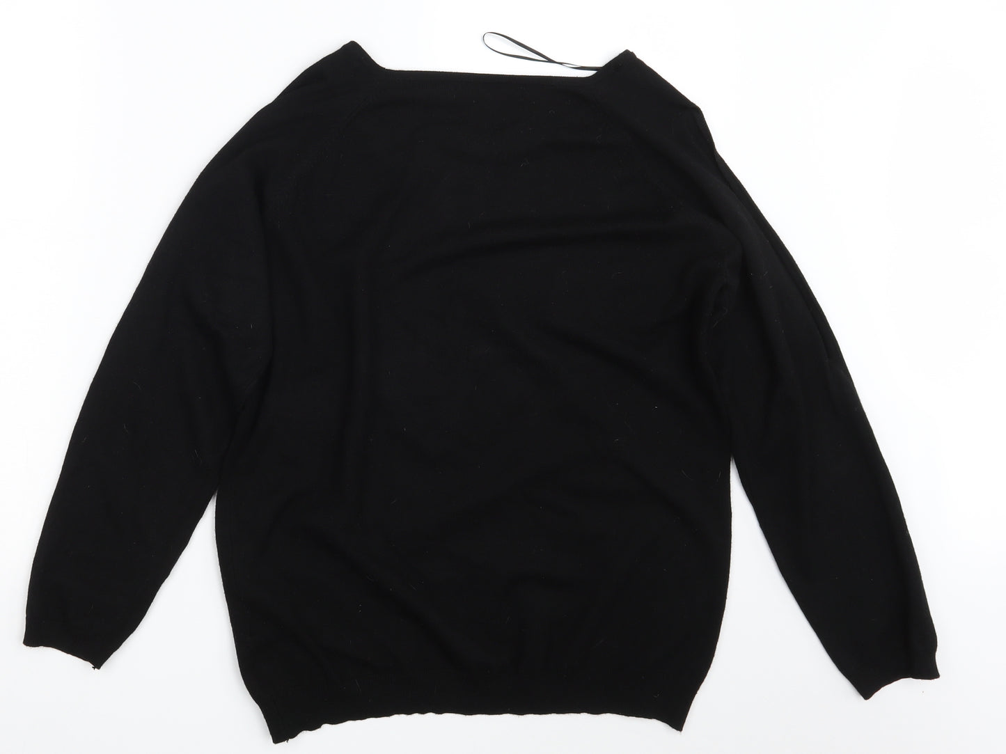 Preworn Womens Black   Pullover Sweatshirt Size XL