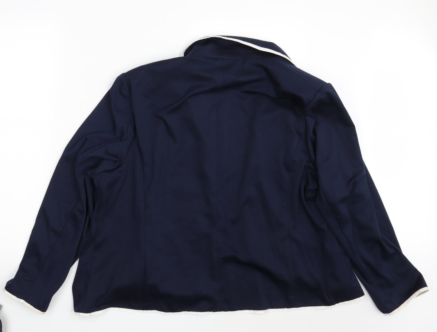 Marisota Womens Blue   Jacket Blazer Size 26