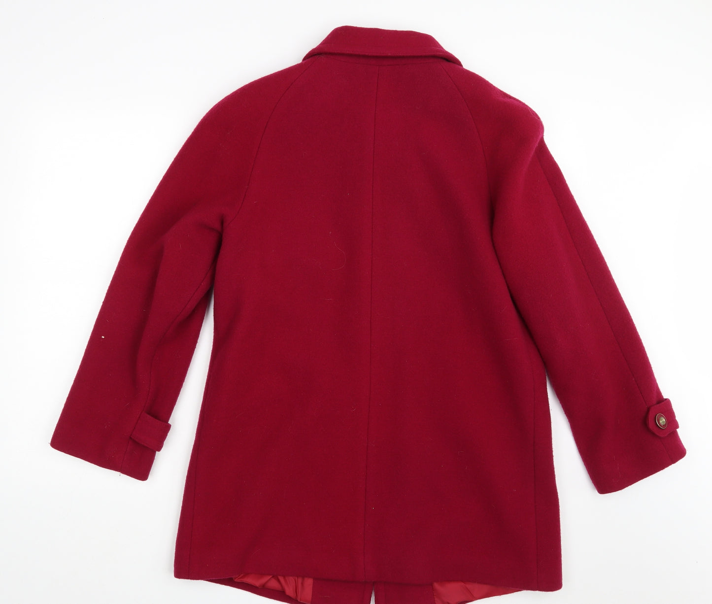 David Bury Womens Pink   Overcoat Coat Size 12