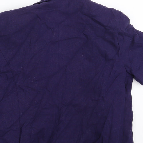 Hudson & Onslow Womens Blue   Jacket Blazer Size 12