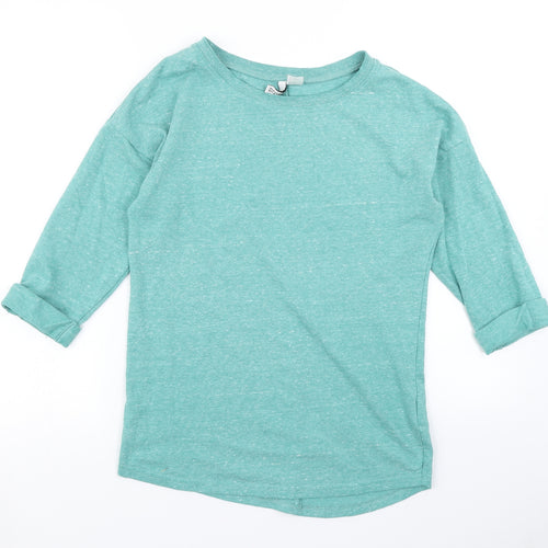 Divided Womens Blue   Basic T-Shirt Size XS