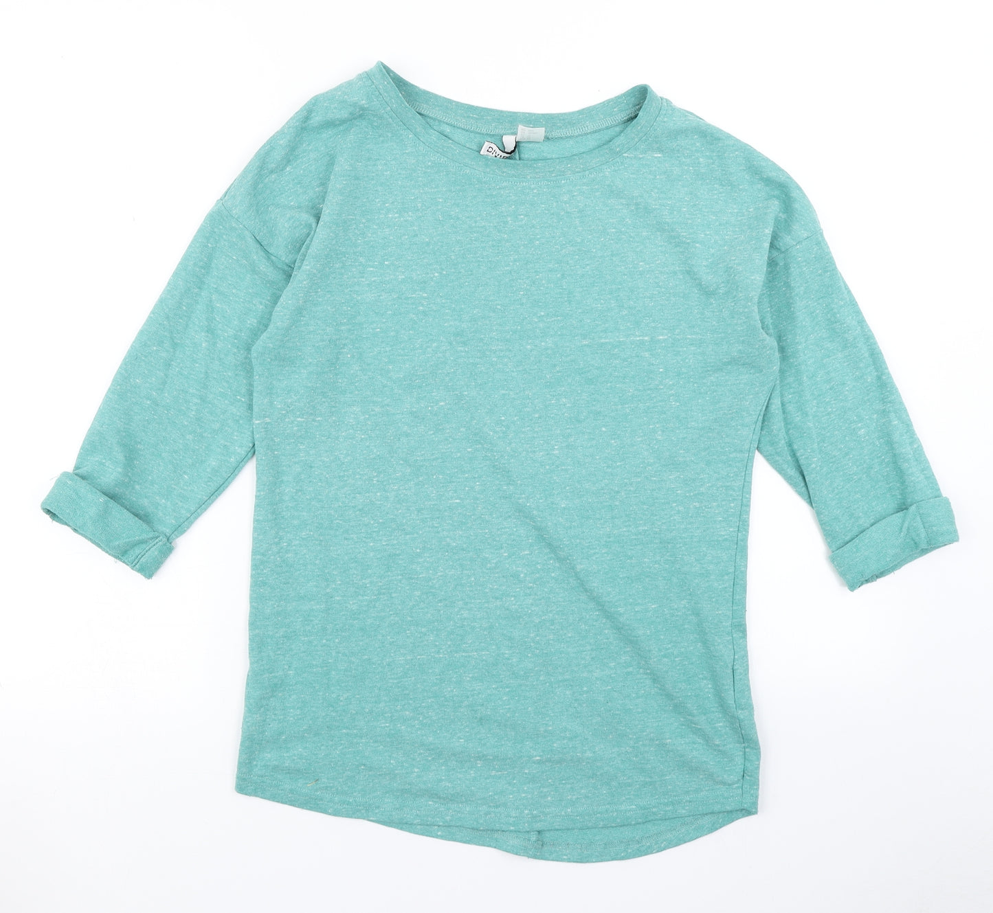 Divided Womens Blue   Basic T-Shirt Size XS