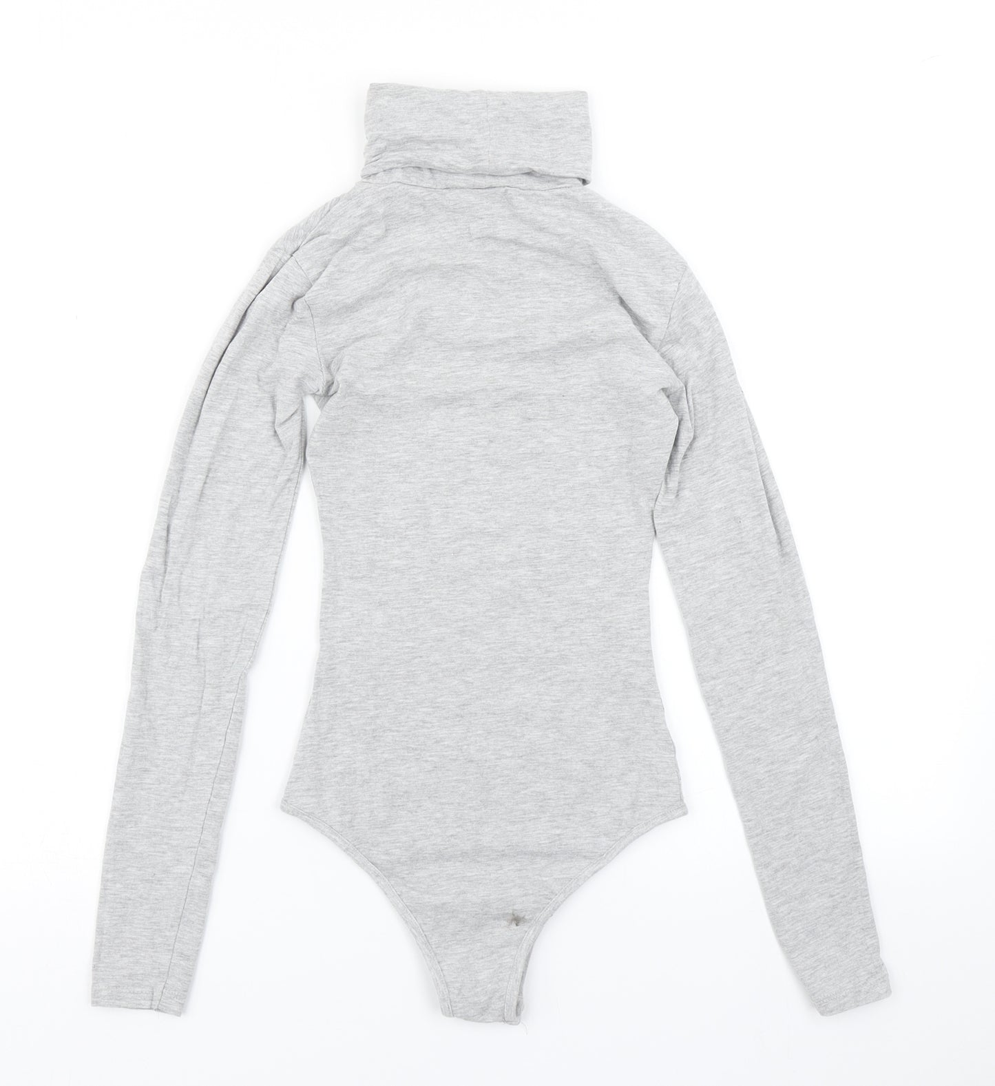 PRETTYLITTLETHING Womens Grey   Bodysuit One-Piece Size 6