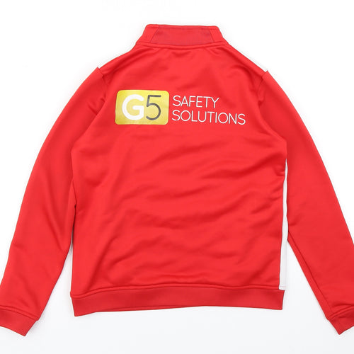 Avec Boys Red   Pullover Sweatshirt Size M