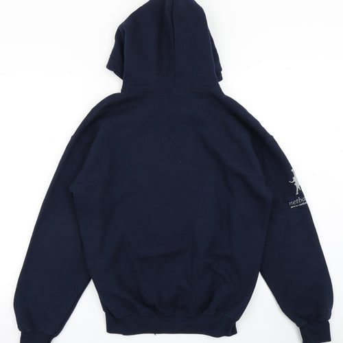 Gildan Womens Blue   Pullover Hoodie Size M