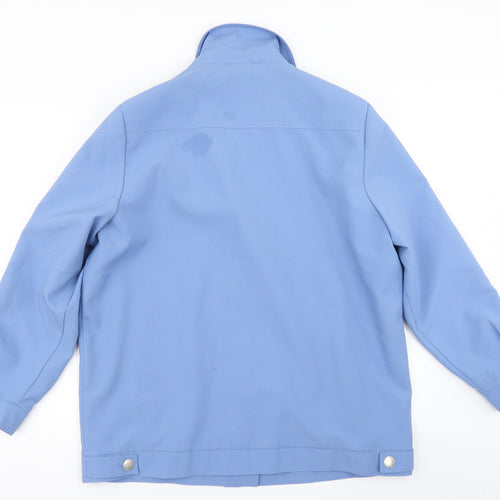Amalina Womens Blue   Overcoat Coat Size 16
