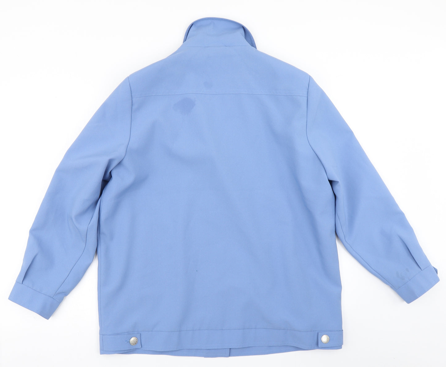 Amalina Womens Blue   Overcoat Coat Size 16