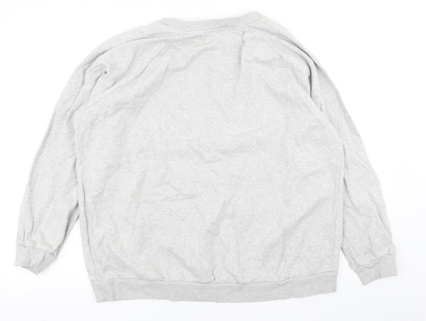 NEXT Womens Grey   Pullover Sweatshirt Size XL  - Christmas jumper