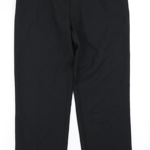 M&S Collection Womens Black   Dress Pants Trousers Size 12 L28 in