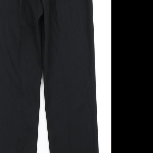 M&S Collection Womens Black   Dress Pants Trousers Size 12 L28 in