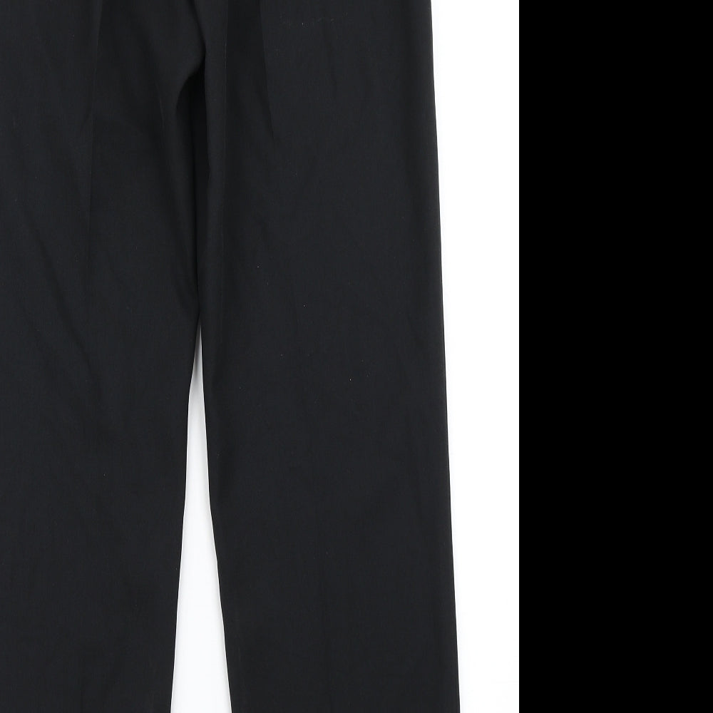 M&S Collection Womens Black   Dress Pants Trousers Size 12 L28 in