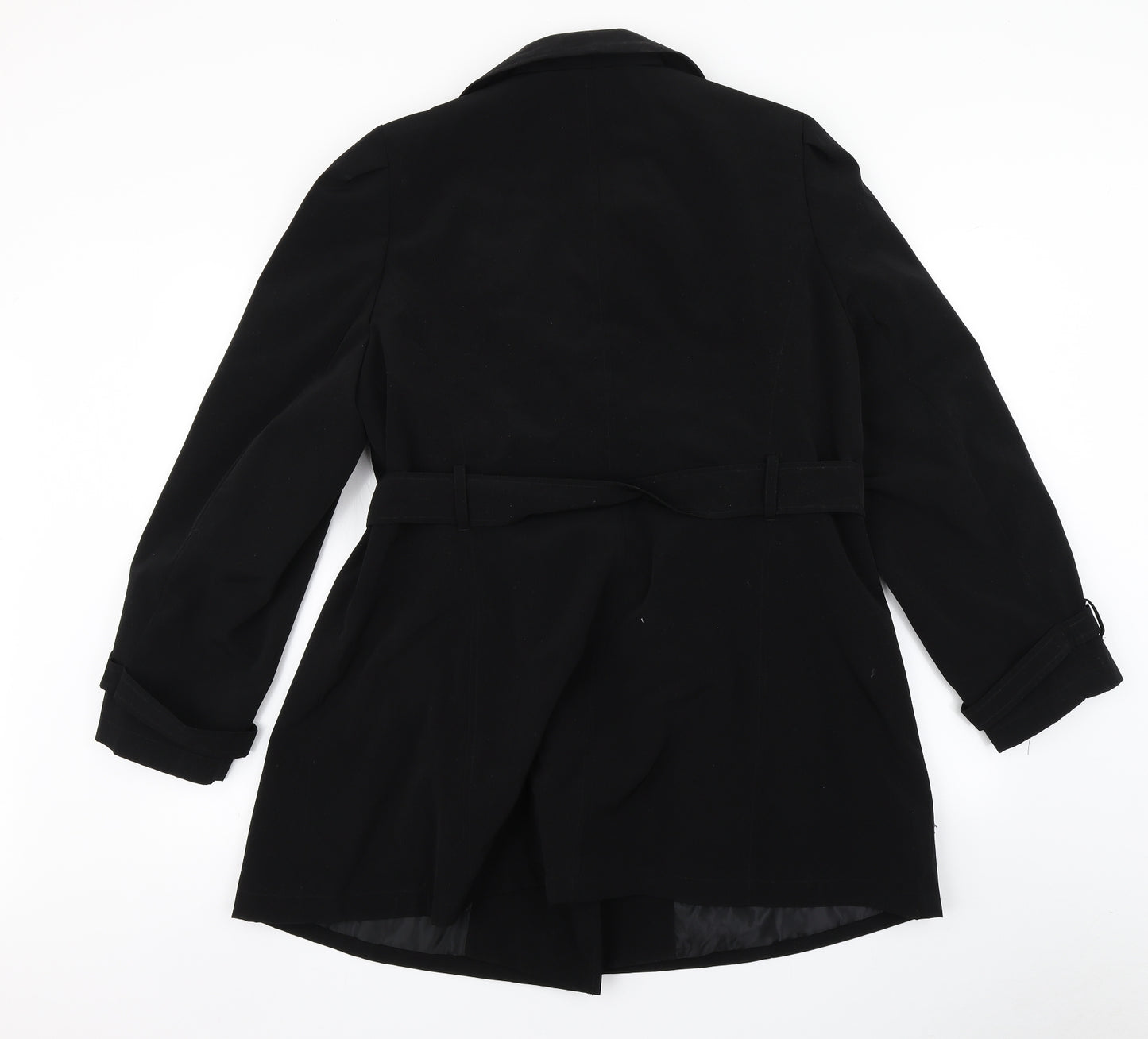 George Womens Black   Overcoat Coat Size 20