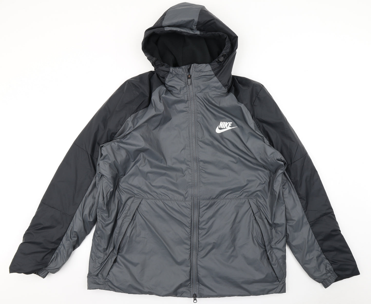 Nike Mens Grey   Jacket Coat Size 2XL