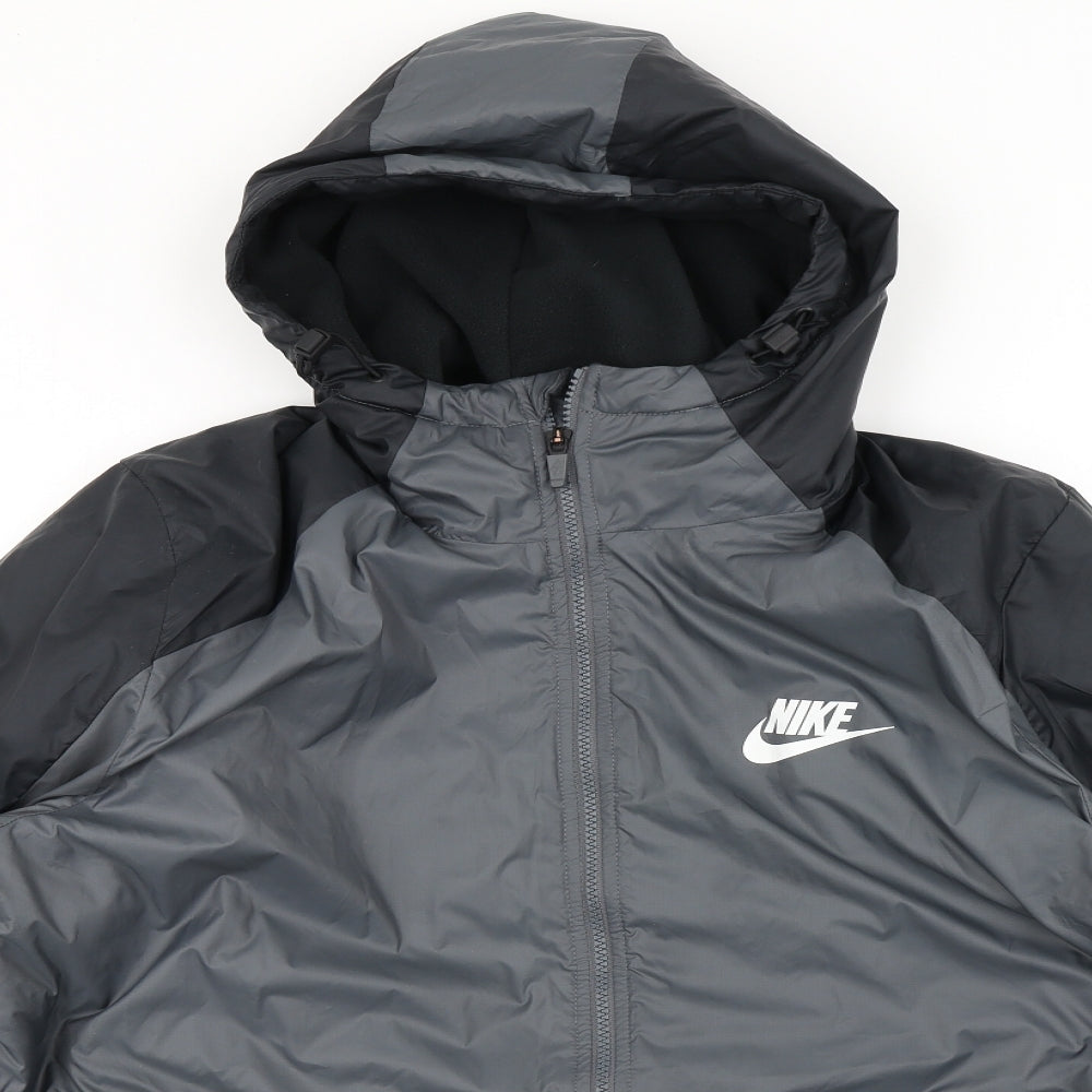 Nike Mens Grey   Jacket Coat Size 2XL