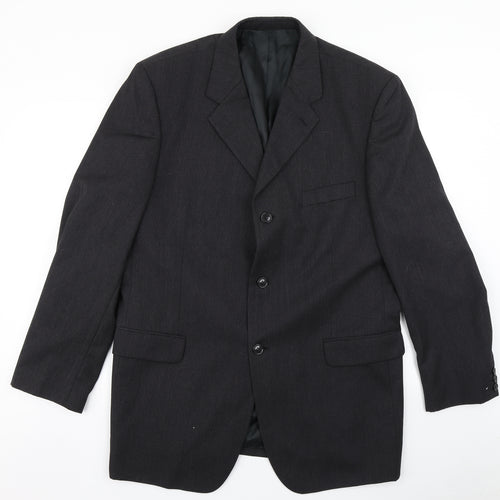 Preworn Mens Grey   Jacket Blazer Size 44