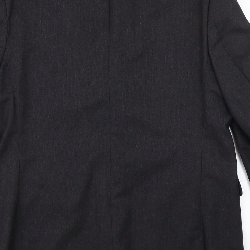 Preworn Mens Grey   Jacket Blazer Size 44