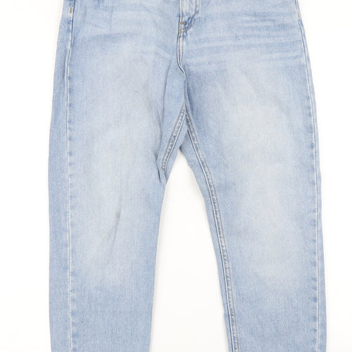 Denim Co Womens Blue  Denim Straight Jeans Size 10 L25 in