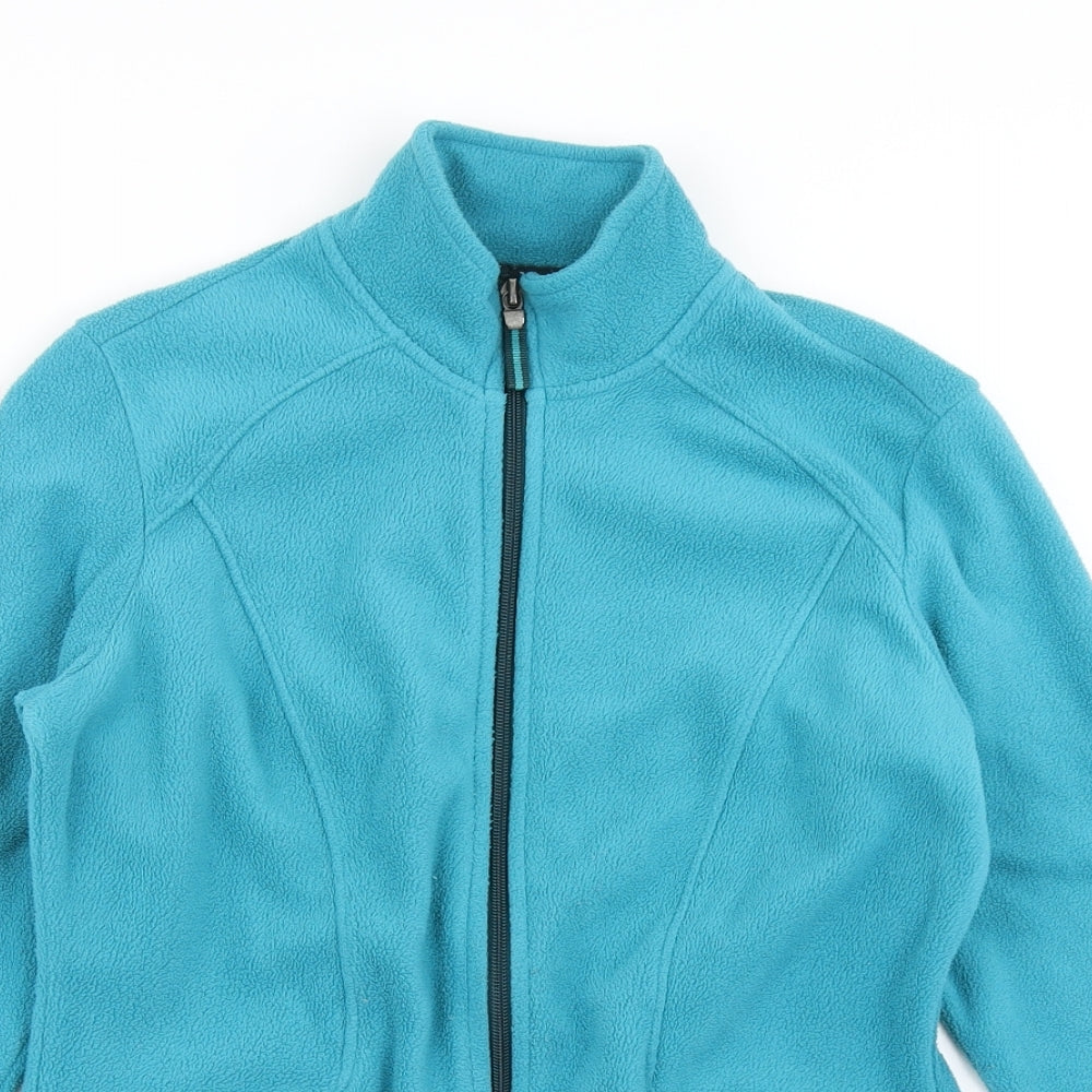 M&S Womens Blue  Fleece Jacket  Size 8