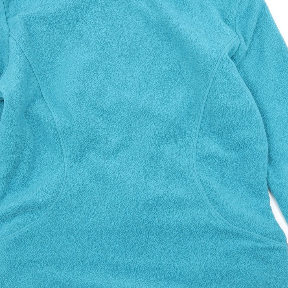 M&S Womens Blue  Fleece Jacket  Size 8