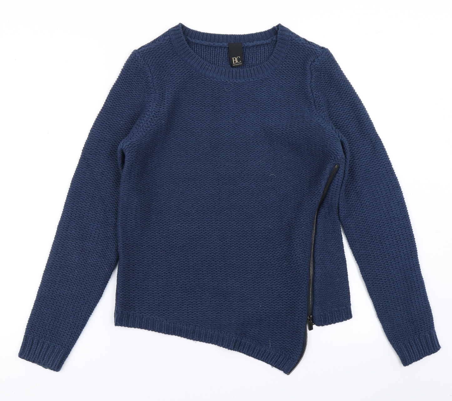 BC  Womens Blue  Knit Pullover Jumper Size 10