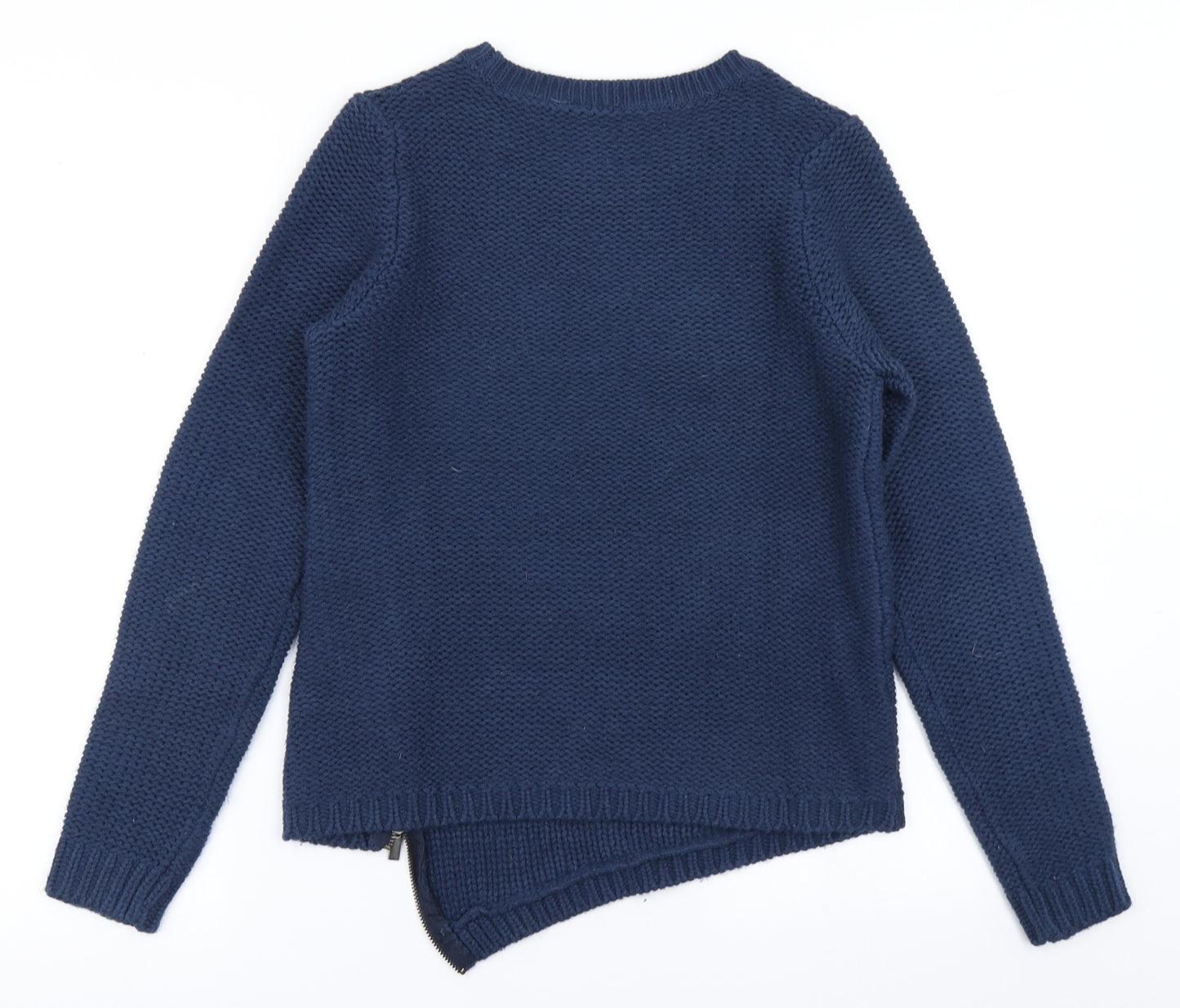 BC  Womens Blue  Knit Pullover Jumper Size 10