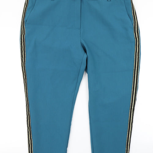 M&S Collection Womens Blue   Dress Pants Trousers Size 20 L23 in