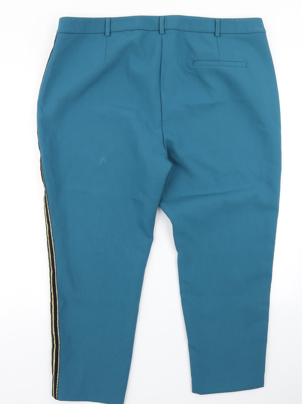 M&S Collection Womens Blue   Dress Pants Trousers Size 20 L23 in