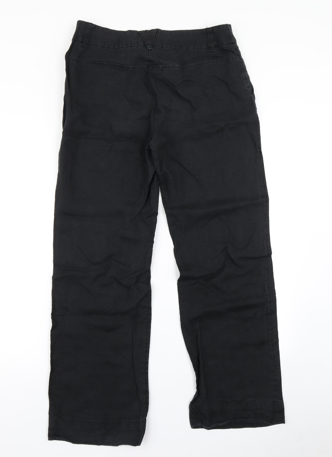 H&M Womens Black   Cargo Trousers Size 10 L27 in