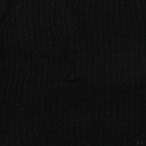 Primark Womens Black  Knit Pullover Jumper Size 14
