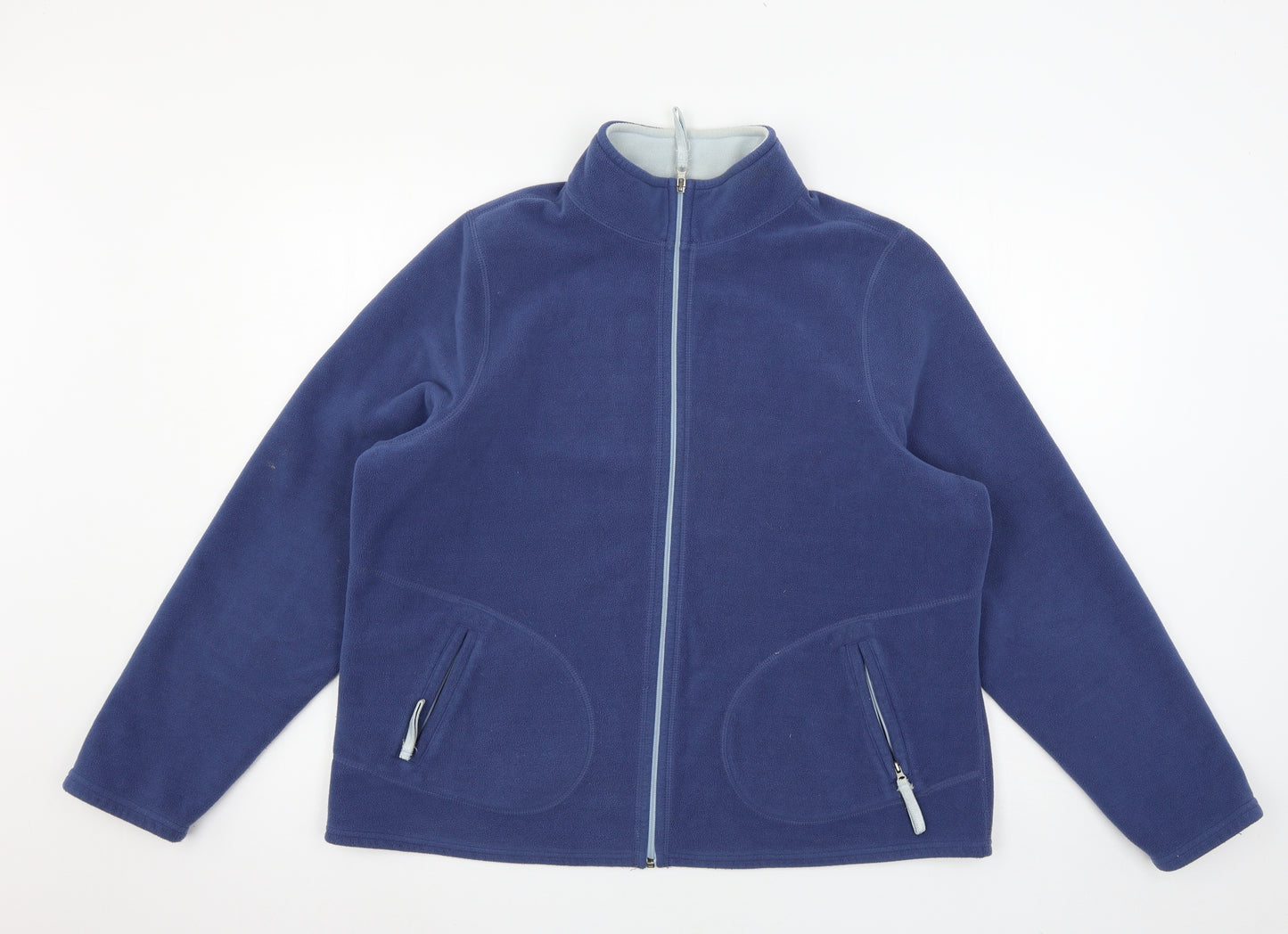 BHS Womens Blue  Fleece Jacket  Size 20