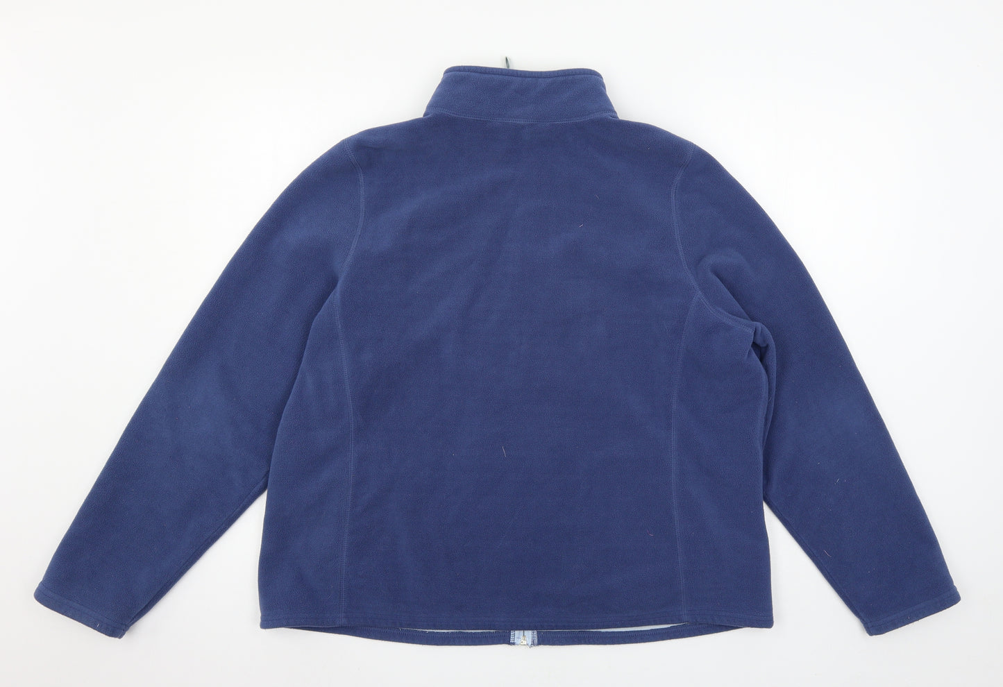 BHS Womens Blue  Fleece Jacket  Size 20