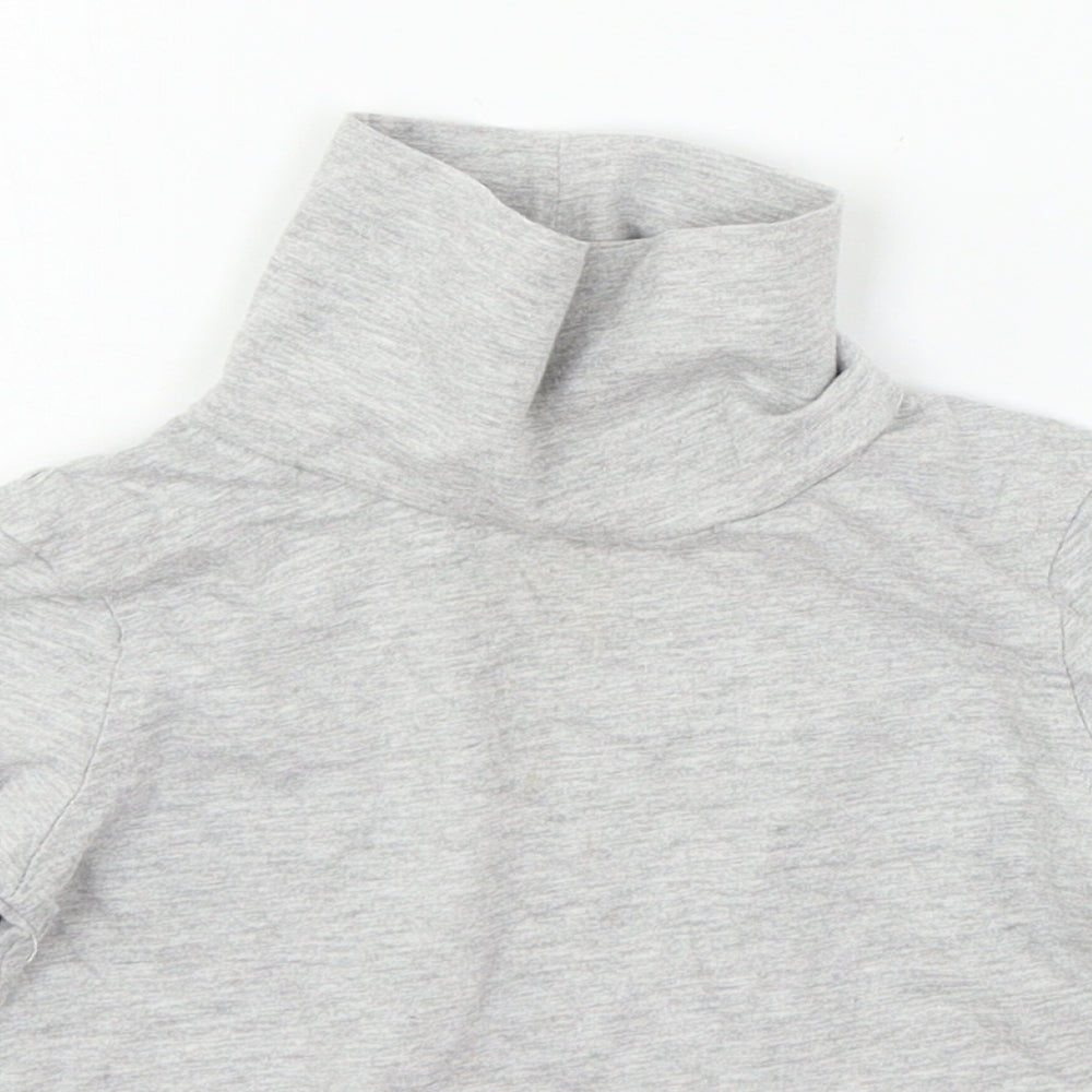 George Girls Grey  Jersey Basic T-Shirt Size 18-24 Months