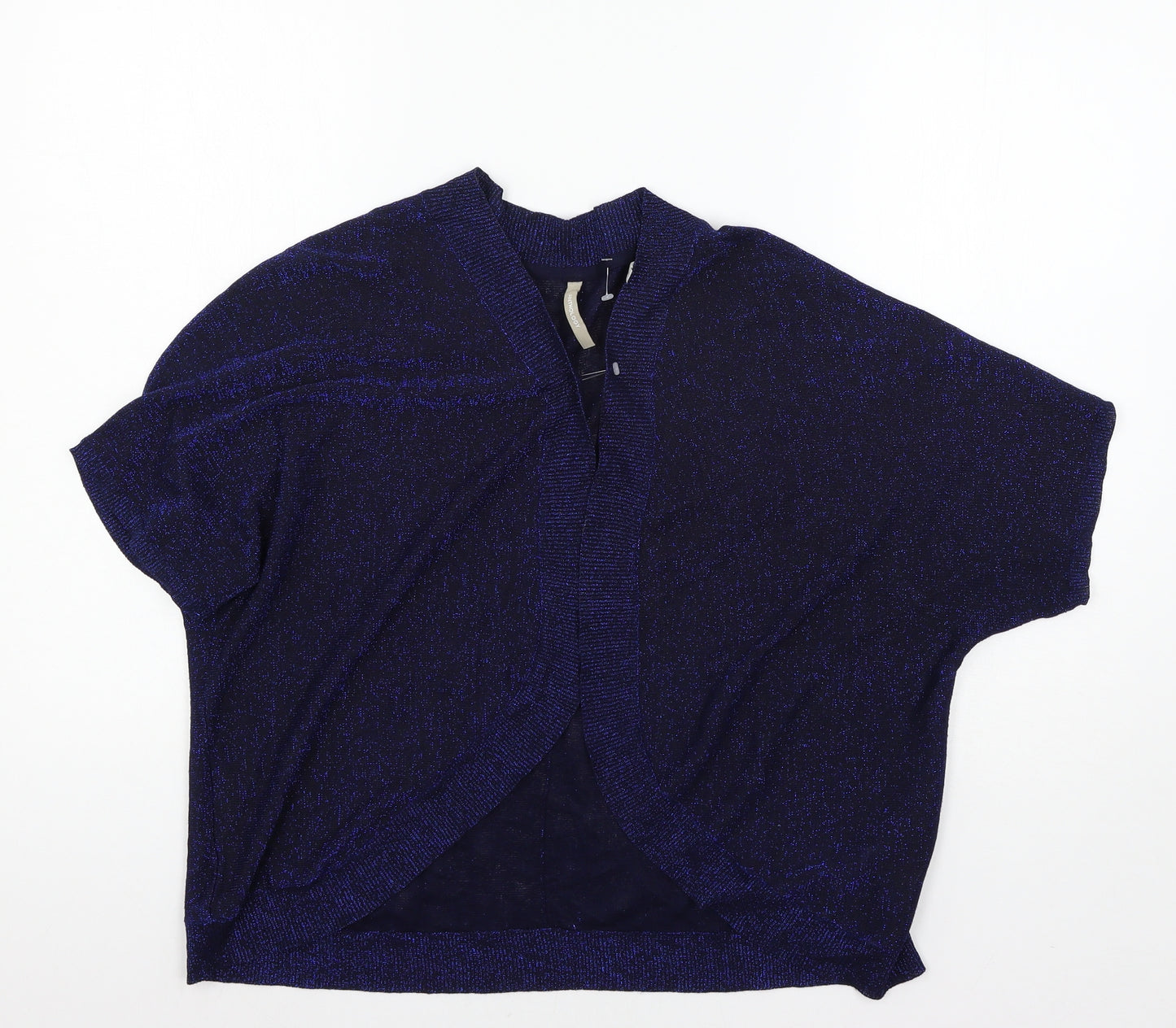 Anthology Womens Blue  Knit Cardigan Jumper Size 20