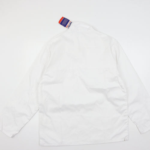 Portwest Mens White    Button-Up Size M  - Pullover