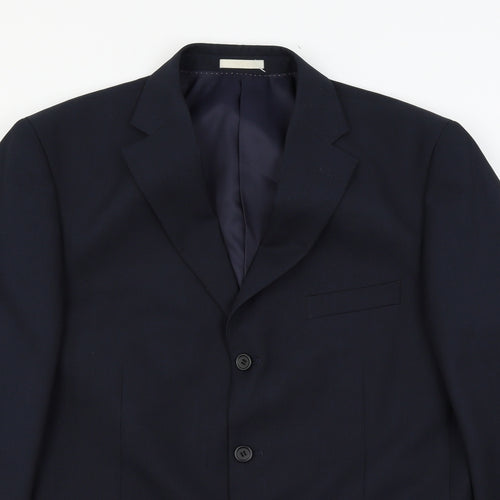 Greenwoods Mens Blue   Jacket Blazer Size L