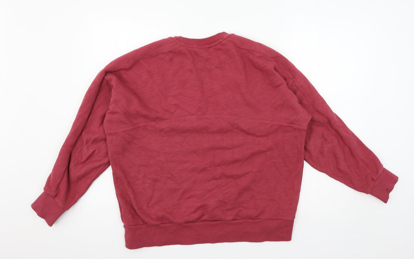 Sweaty Betty Womens Pink  Jersey Pullover Sweatshirt Size M